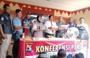 Polda Lampung Berhasil Menangkap Pembobolan ATM