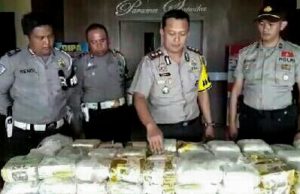 KEBERHASILAN KAPOLRES LAMTIM AKBP TAUFAN DIRGANTORO UNGKAP NARKOBA SABU-SABU 60KG