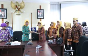 Istri Bupati Pesawaran Promosikan Desa Bogorejo Ke TP PKK Pusat