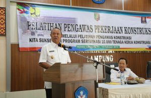 Wagub Bachtiar Basri Minta Pengawas Konstruksi Tingkatkan Kompetensi dan Wawasan Iptek