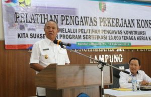 Wagub Bachtiar Basri Minta Pengawas Konstruksi