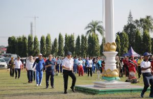 HUT ke-55 Lampung, Gubernur Ajak Jadikan Senam Germas Gaya Hidup Sehat