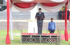 Bupati Pesawaran Berharap HUT Lampung ke 55 Jadikan Semangat Terus Berjuang Dan Berkarya