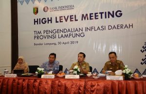 Inflasi Terkendali di 2,73%, Gubernur Berharap Pertumbuhan Ekonomi Lampung Dapat Meningkat