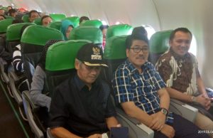 Gubernur Ridho Pimpin Penerbangan Perdana Internasional Lampung-Malaysia