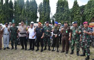 Danlanud Pangeran M. Bun Yamin Hadiri Upacara Gelar Pasukan Operasi Ketupat Krakatau 2019