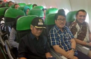 Gubernur Ridho Pimpin Penerbangan Perdana Lampung-Malaysia