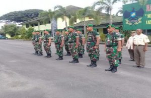 Pasi Ops Korem 043/Gatam Cek Prajurit dan PNS Yang Kembali dari Cuti Gelombang I