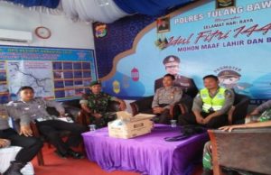 Kodim 0426/Tuba Bersama Polres Tuba dan Mesuji Tetap Pantau Arus Balik