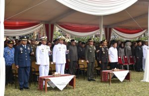 Danlanud Pangeran M. Bun Yamin Hadiri acara Upacara Peringatan Hari Lahir Pancasila
