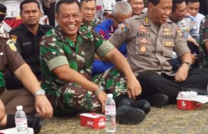 Danrem 043/Gatam dan Irwasda Polda Lampung pimpin Apel Konsolidasi Berakhirnya Ops Ketupat Krakatau-2019