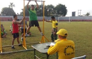 Prajurit Korem 043/Gatam Laksanakan Tes Garjas UKP 2019