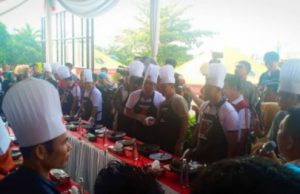 Jaga Sinergitas dan Soliditas, TNI-POLRI Gelar Olahraga Bersama dan Lomba Masak