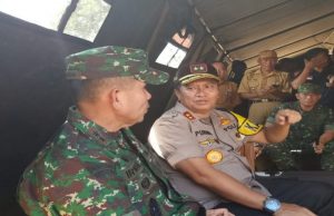 Danrem 043/Gatam dan Kapolda Dampingi Pangdam II/Sriwijaya Tinjau Register 45 Mesuji