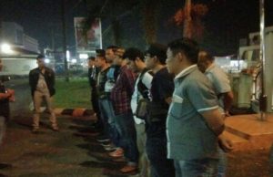 Kasat Reskrim Polres Lamsel Pimpin Patroli malam, Antisipasi C3