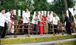 Bupati Pesawaran Resmikan Pemandian “Pekon Janda’