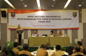 Pemprov Lampung Berupaya Meningkatkan Pelayanan Prima Pada Dinas Penanaman Modal Dan PTSP