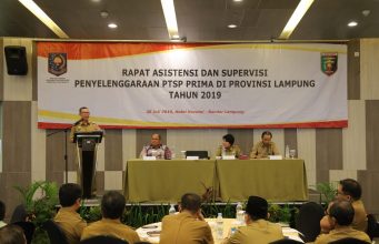 Pemprov Lampung Berupaya Meningkatkan Pelayanan Prima Pada Dinas Penanaman Modal Dan PTSP