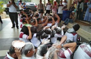 Meriah, HUT RI ke 74 Polres Pesawaran Adakan Berbagai Lomba