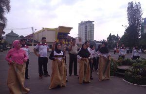 Polresta Bandarlampung Gelar Upacara HUT RI Ke 74 Dan Adakan Berbagai Lomba
