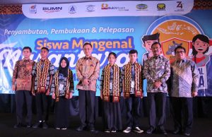 Gubernur Lampung Melepas 23 Pelajar Dalam Program Siswa Mengenal Nusantara