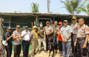 Kapolda Lampung Hadiri Kunjungan Ke Pusat Instalasi K9 Deteksi Satwa Wildlife Kalianda