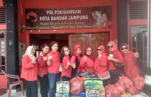 Srikandi Juang Lampung Bantu Korban Kebakaran