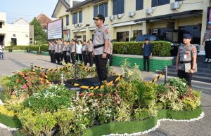 Wakapolda Lampung Brigjen Pol Sudarsono pimpin upacara kenaikan pangkat 18 personil PNS