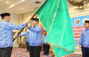 Fahrizal Darminto Dikukuhkan Sebagai Ketua Korpri Provinsi Lampung