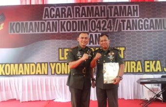 Dandim 0410/KBL Ucapkan Selamat Bertugas Pada Dandim 0424/TGM