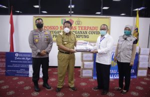 Solidaritas Peduli Penanganan Covid-19 Menguat, Gubernur Arinal Terima Bantuan dari Kalangan Perbankan dan Masyarakat Perantauan