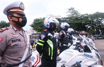 Polda Lampung Gelar Pasukan Operasi Lilin Krakatau 2020