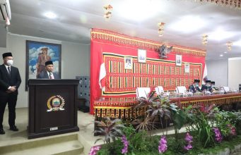 Dihadapan DPRD, Nanang-Pandu Sampaikan Visi Misi Sebagai Bupati dan Wakil Bupati Lampung Selatan