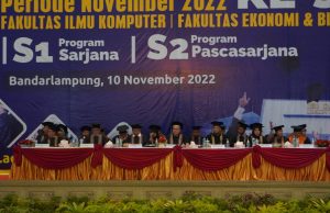 Tepat Hari Pahlawan, Kampus The Best IIB Darmajaya Mewisuda 490 Lulusan