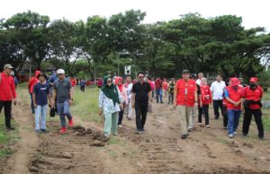 Tim PMI Provinsi Lampung Survei Lokasi Acara Jumbara PMI IX