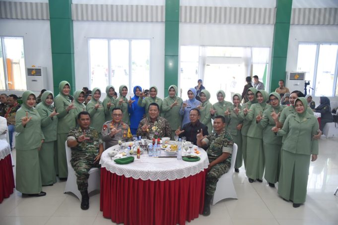 Kapolda Lampung Hadiri Lepas Sambut Komandan Korem 043/Gatam