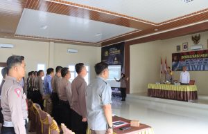 Polres Metro Berikan Sosialisasi Perpol Nomor 10 Tahun 2022 Tentang Pengamanan Penyelenggaraan Kompetisi