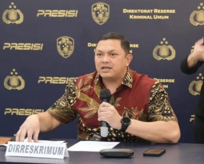 Ditreskrimum Polda Metro Jaya Gelar Konferensi Pers