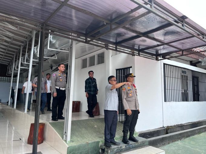 Jalin Sinergitas, Kapolres Way Kanan Sambangi Kantor Kejaksaan dan Pengadilan Negeri