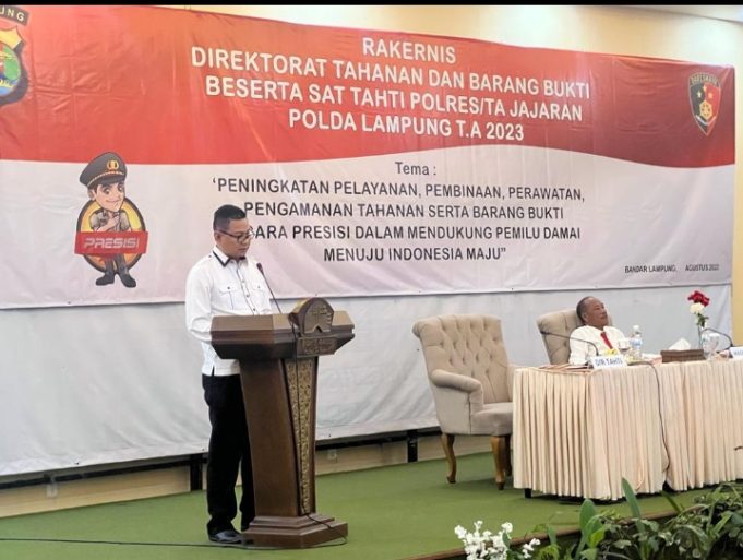 Dit Tahti Polda Lampung Adakan Rakernis Guna Mendukung Polri Yang Presisi