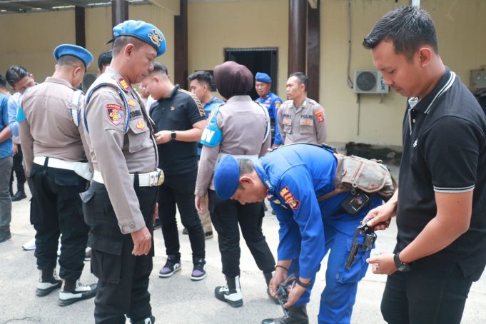 Bid Propam Polda Lampung Lakukan Mitigasi Terhadap Personel Polres Tulang Bawang