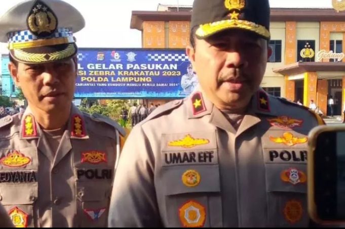 Resmi, Polda Lampung Hari ini Laksanakan Operasi Zebra Krakatau 2023