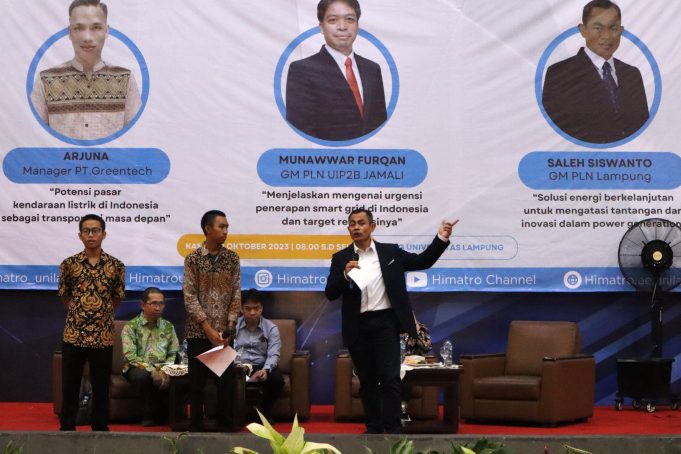 PLN Jadi Narasumber Seminar Nasional, Unila Ingin Mahasiswa Paham Tentang Energi Berkelanjutan