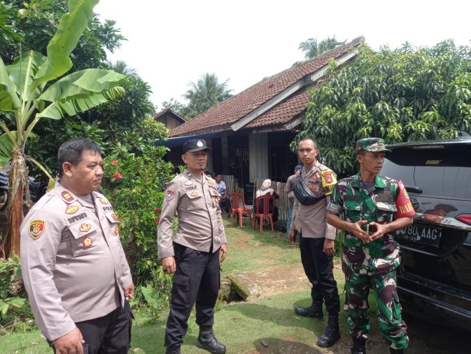 Jamin Kamtibmas Kondusif, Polres Way Kanan Lakukan Pam Kampanye Pemilu 2024 di Wilayah Banjit