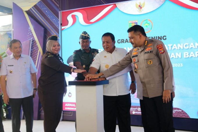 Dandim 0410/KBL Hadiri Acara Peresmian Gedung layanan RSUD. Abdoel Moeloek