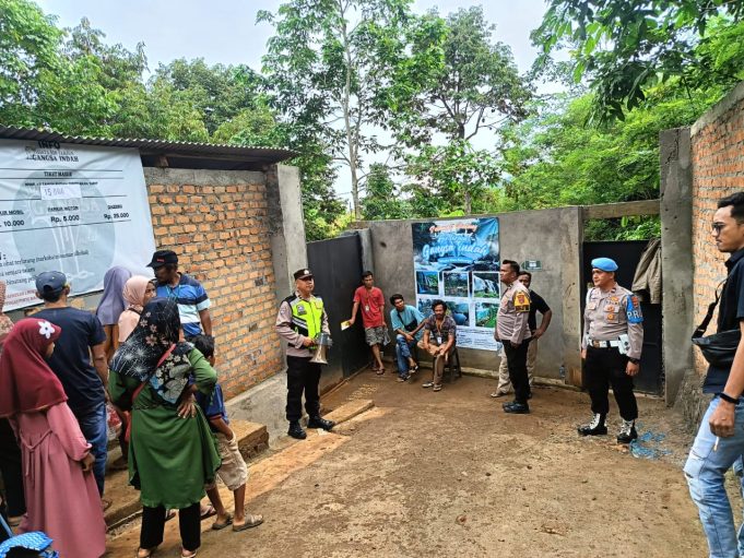 Amankan Libur Tahun Baru 2024, Polsek Kasui Lakukan Patroli KRYD di Wisata Alam Air Terjun