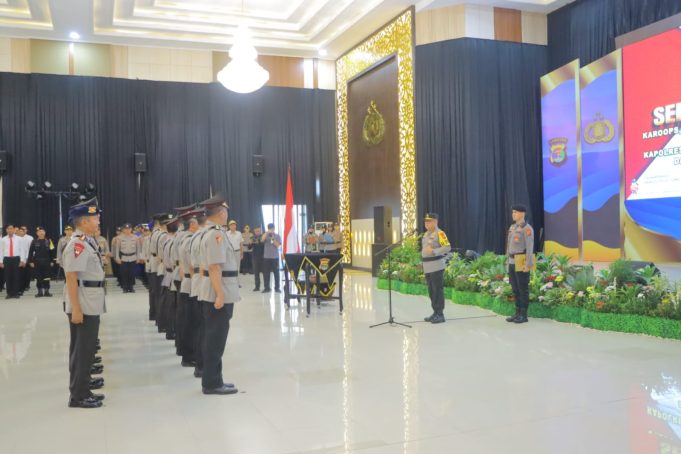 Pimpin Sertijab, Kapolda Lampung : Gaspol Tingkatan Kinerja