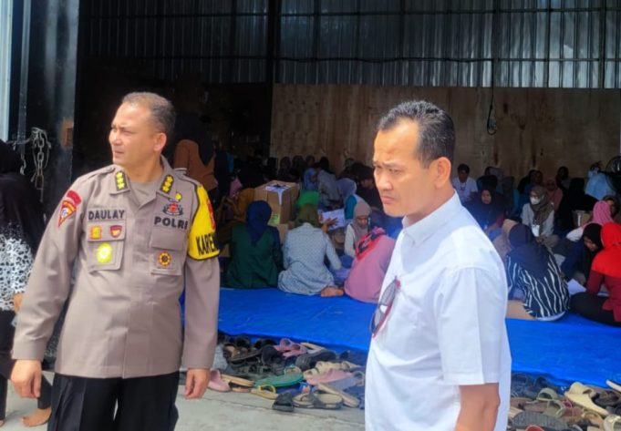 Karo Ops Polda Lampung Cek Kesiapan Logistik KPU Jelang Pemilu 2024