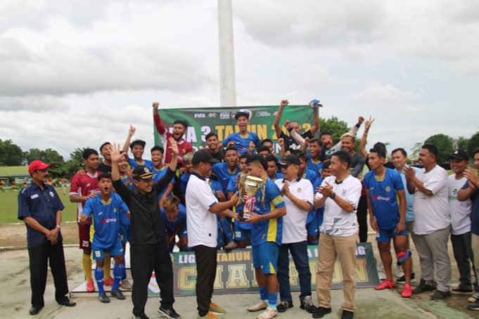 Luar Biasa, Yonif 143/TWEJ Adakan Final Sepak Bola Liga 3 Zona