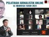 Narasumber Utama Pelatihan Jurnalistik Se-Indonesia, Wahyudi Berikan Strategi Wartawan Hindari Kekerasan dan Kriminalisasi